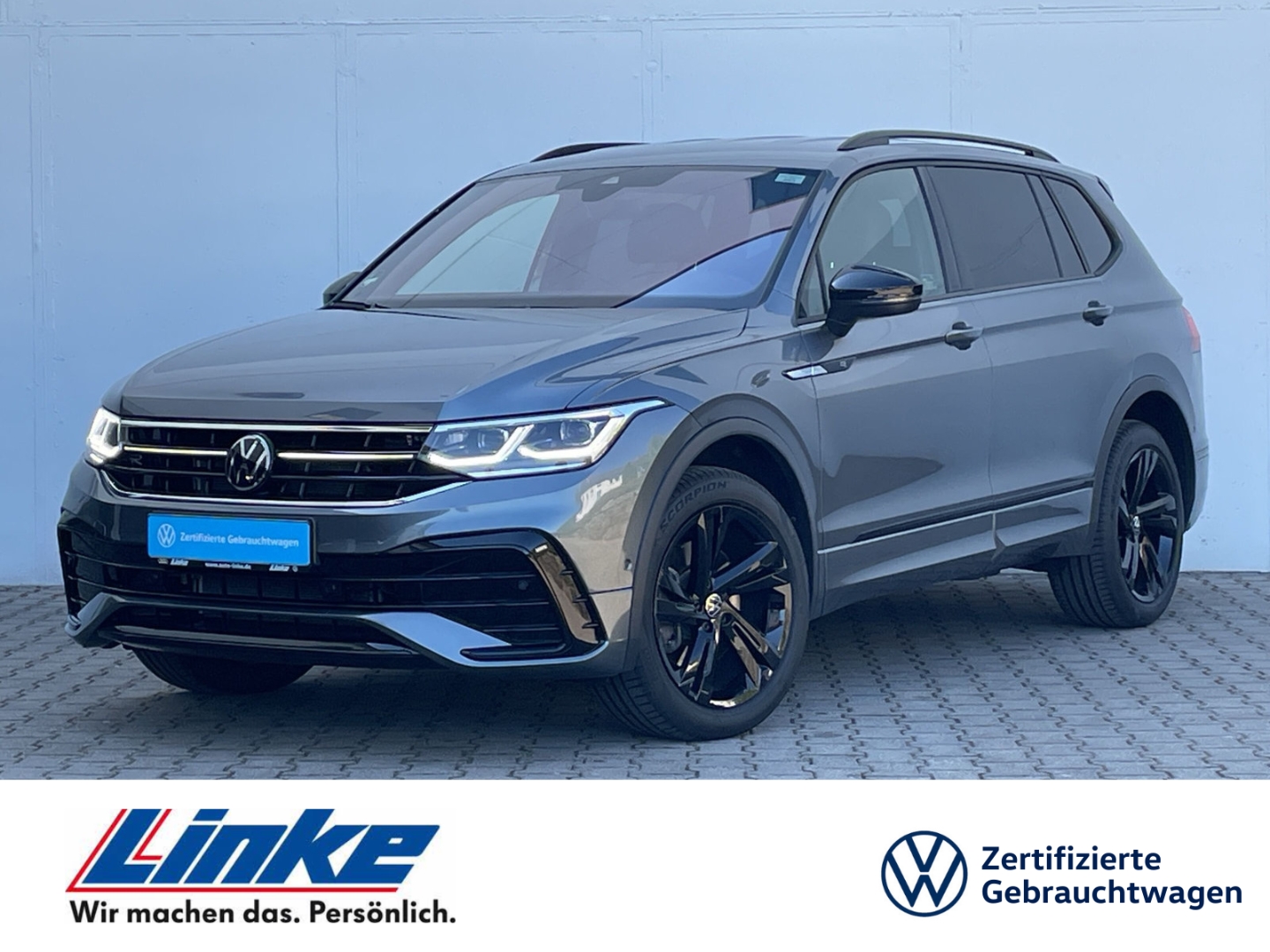 Tiguan Allspace 2.0TDI DSG R-Line 4M Black Style Kamera/AHK/ACC/Navi/IQ.LIGHT/Keyless/App-Connect